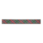 Ruban En Satin Clan vert rouge plaid MacCulloch Tartan (Devant)