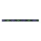 Ruban En Satin Classic Plaid Green Rustic MacKenzie Tartan (Devant)