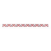 Ruban En Satin Classic Rouge Vert Bleu Blanc Plaid Motif (Devant)