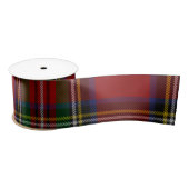 Ruban En Satin Classic Stewart plaid pour un Noël tatan (Bobine)