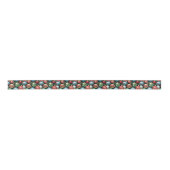 Ruban En Satin Classique de Noël multicolore (Devant)