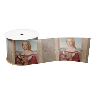 Ruban En Satin Classique Raphael Lady et Unicorn