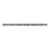 Ruban En Satin Clavier de piano 1 1/2" (Devant)