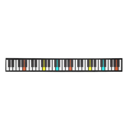 Ruban En Satin Clavier pour piano (Devant)