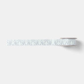 Ruban En Satin Cloudy Grey Zebra Eraser Scratch Art (Devant)