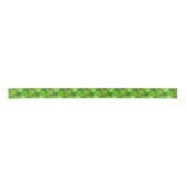 Ruban En Satin Clovers verts, Lucky Clovers, Saint Patrick's Day (Devant)