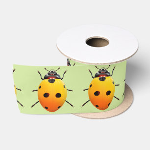 Ruban En Satin Coccinelle Chanceuse