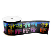 Ruban En Satin Cochon Chine Nouvel An 2019 Pop Ruban (Bobine)