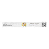 Ruban En Satin Code QR de machine à coudre Fournitures pour petit (Devant)
