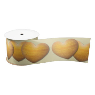 Ruban En Satin Coeurs de grès solaire