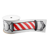 Ruban En Satin Coiffeur rouge et noir Polonais (Bobine)