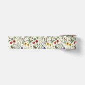 Ruban En Satin Collage de fleurs sauvages (Devant)