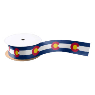 Ruban En Satin Colorado Drapeau ruban, Colorado mode /sports