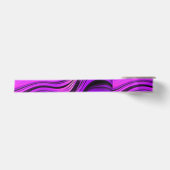 Ruban En Satin Conception abstraite violette (Devant)