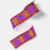 Ruban En Satin Conception de design graphique abstrait orange vio (Dos)
