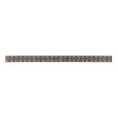 Ruban En Satin Conception de Mudcloth Afro Pop Ruban de satin (Devant)