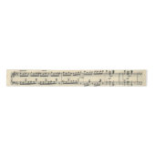 Ruban En Satin Conception musicale (Devant)