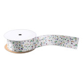 Ruban En Satin Confetti Pois multicolore (Bobine)
