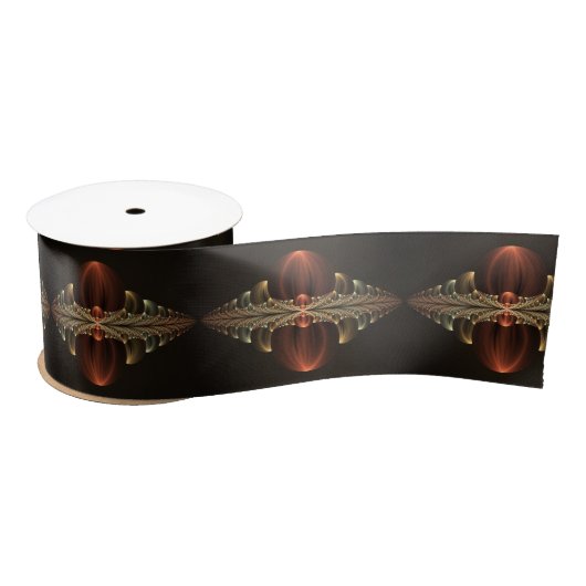 Ruban En Satin Construction d'Imaginaires Art Fractal Abstrait br (Bobine)