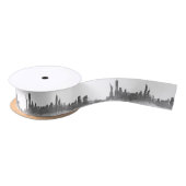 Ruban En Satin Continuous Border Skyline NYC New York Skyline (Bobine)