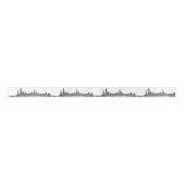 Ruban En Satin Continuous Border Skyline NYC New York Skyline (Devant)