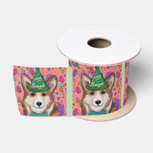 RUBAN EN SATIN CORGI GALLOIS DE PEMBROKE