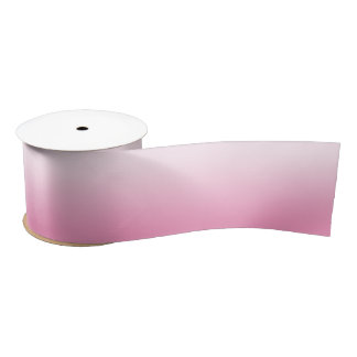 Ruban En Satin Cotton Candy Rose Dégradé Minimaliste Moderne