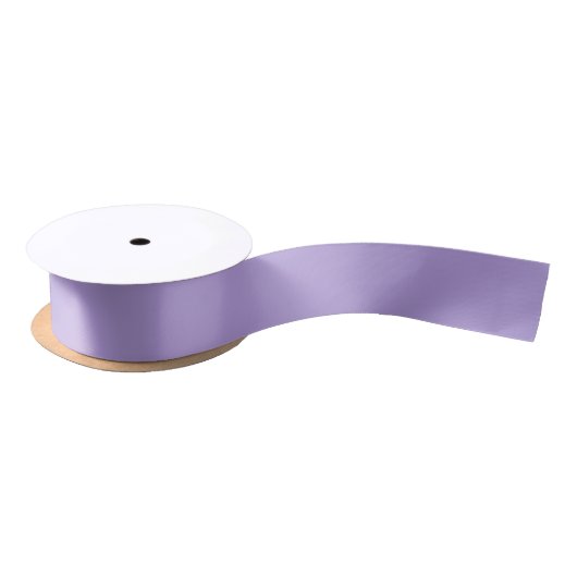 Ruban En Satin Couleur claire pastel violet (Bobine)