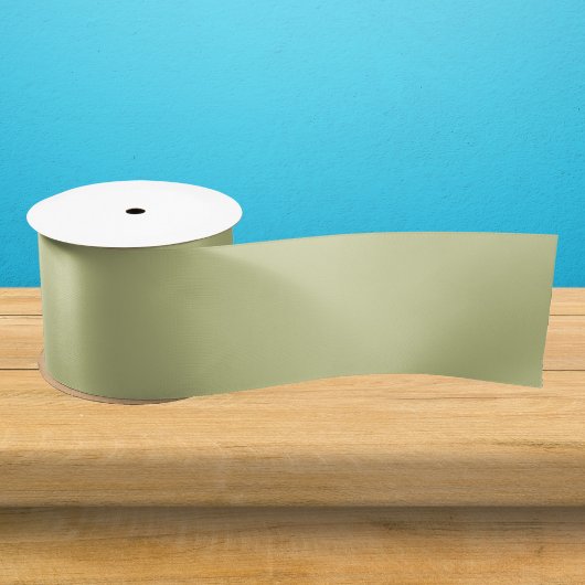 Ruban En Satin Couleur ferme vert pâle