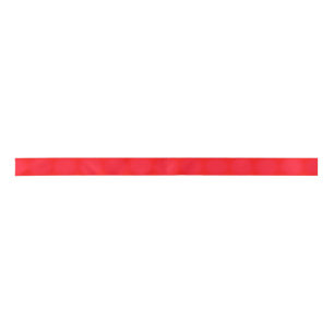Ruban En Satin couleur rouge vif
