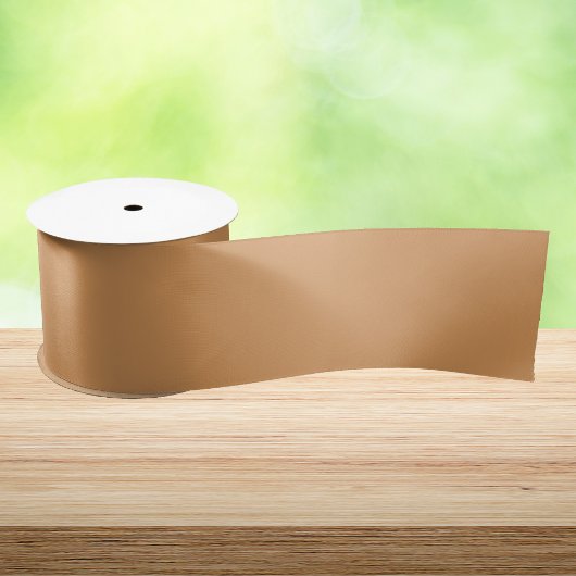 Ruban En Satin Couleur solide or Bakelite