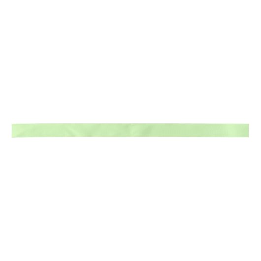 Ruban En Satin Couleur solide : Vert céleri (Devant)
