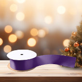 Ruban En Satin Couleur tendance bleu violet violet