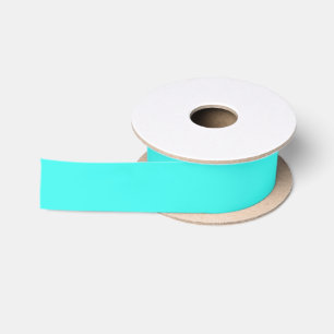 Ruban En Satin Couleur Turquoise bleu Aqua enthousiaste
