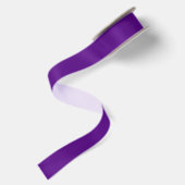 Ruban En Satin Couleur Uni : Violet (Dos)