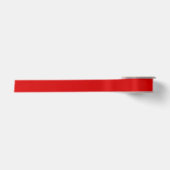 Ruban En Satin Couleur unie : Rouge (Devant)