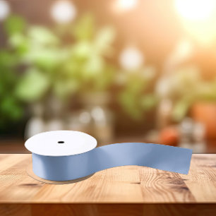 Ruban En Satin Couleurs tendance - Couleur bleu poudre - Solide