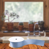 Ruban En Satin Couleurs tendance - Couleur bleu poudre - Solide