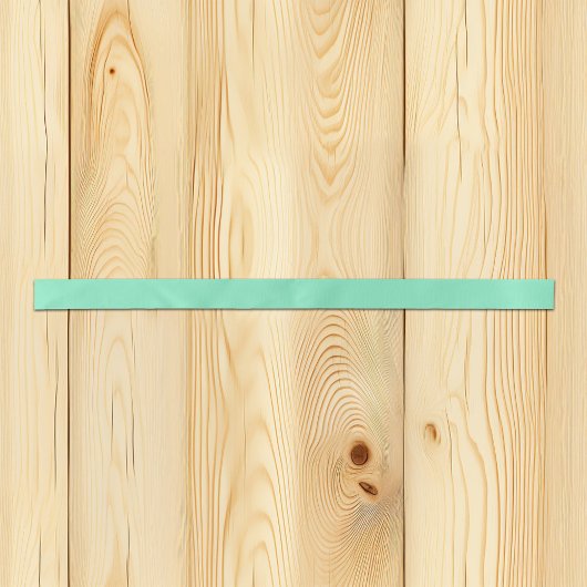 Ruban En Satin Couleurs Tendances - Couleur Vert Minty - Solide