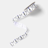 Ruban En Satin Couronne Couronne Monogramme A (Dos)