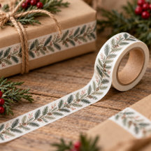 Couronne de Noël en feuillage persistant de style