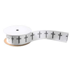 Ruban En Satin Croix celtique