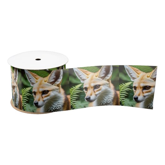 Ruban En Satin Cunning Fennec Fox, (Bobine)