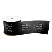 Ruban En Satin Custom Business Logo Ribbon (Bobine)