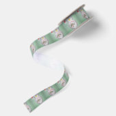 Ruban En Satin Cute Christmas Penguin (Dos)