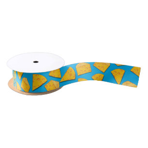 Ruban En Satin Cute Fromage Wedge Enfants 1ère fête d'anniversair