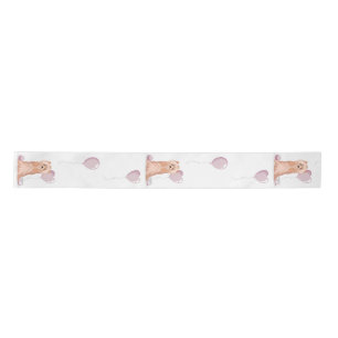 Ruban En Satin Cute Yorkshire Terrier Anniversaire Satin Ruban