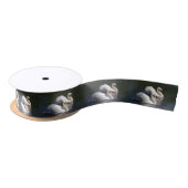 Ruban En Satin Cygne (Bobine)