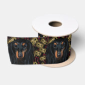 RUBAN EN SATIN DACHSHUND (Bobine)