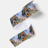 RUBAN EN SATIN DACHSHUND (Dos)
